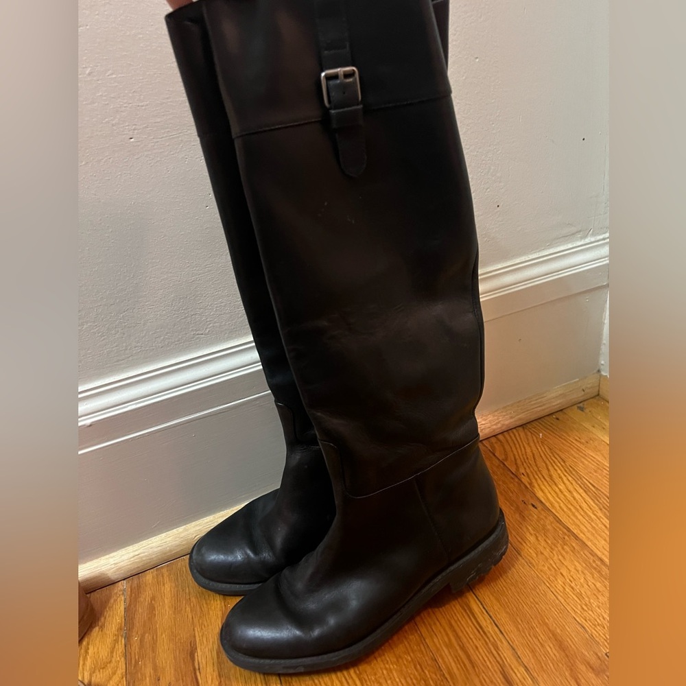 Banana Republic black tall boots size 7